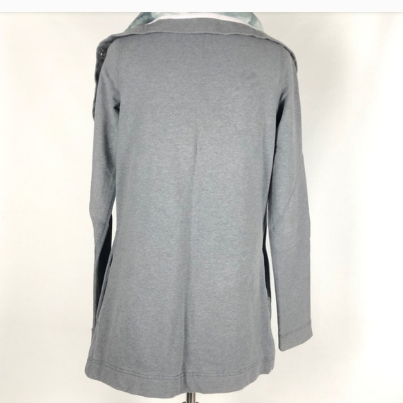 Lululemon Gray Wrap Jacket Savasana Size 6 - Picture 2 of 5